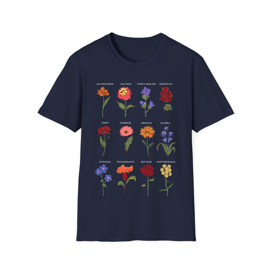 Floral pattern Softstyle T-Shirt