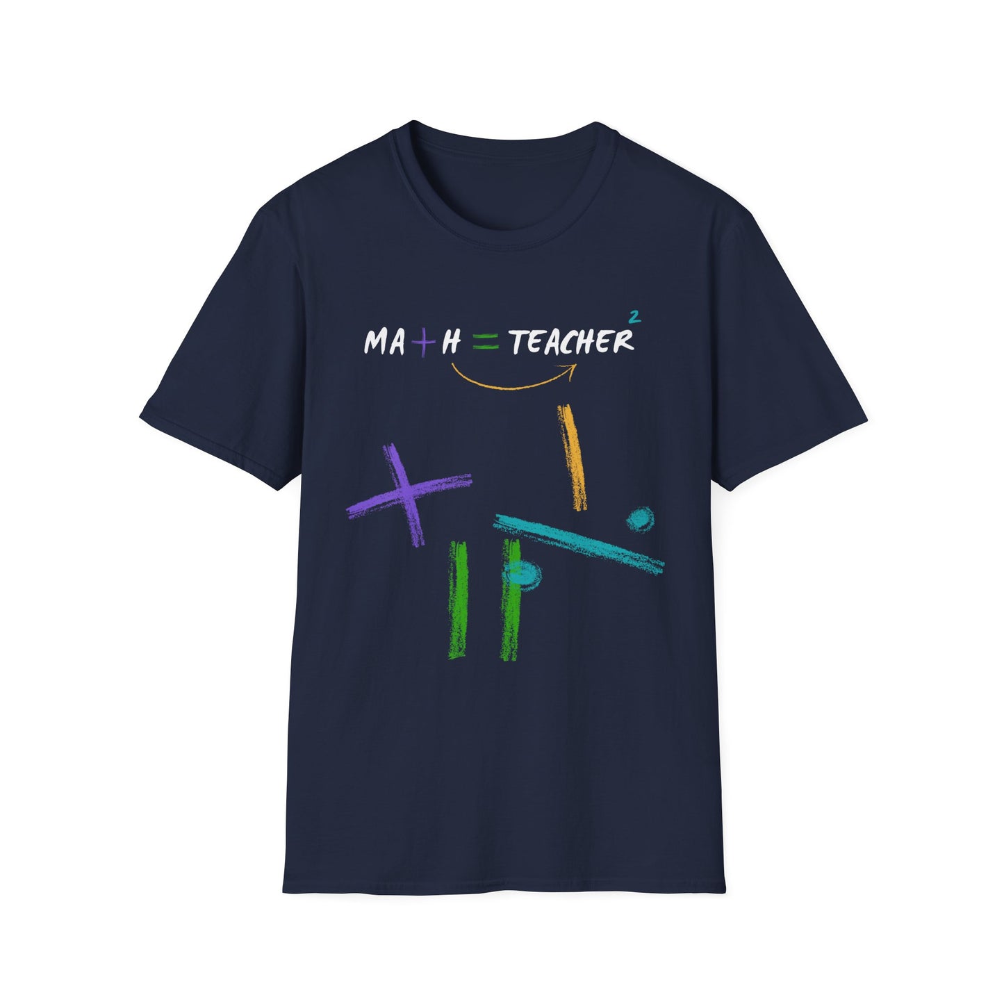 Math teacher Softstyle T-Shirt