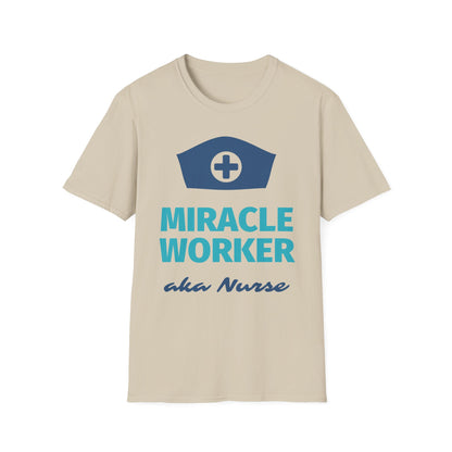 Miracle worker aka nurse Softstyle T-Shirt