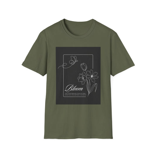 Bloom Floral Design T-Shirt