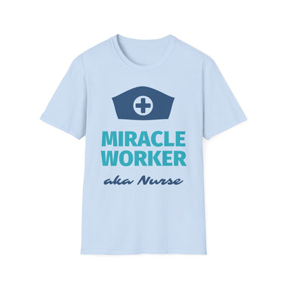 Miracle worker aka nurse Softstyle T-Shirt