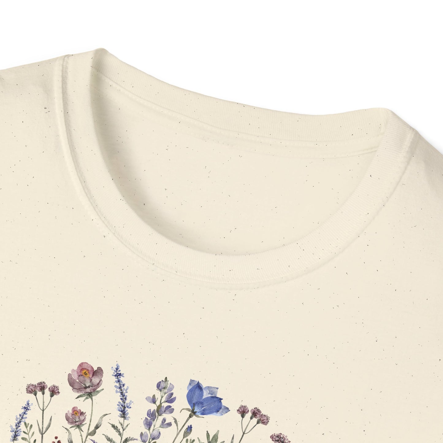 Floral Nurse Softstyle T-Shirt