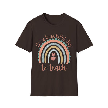 Its a beautiful day to teach Softstyle T-Shirt