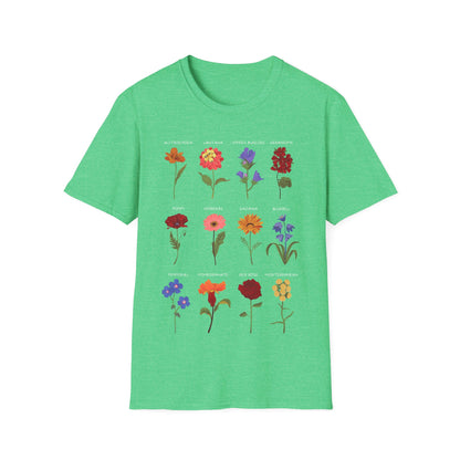 Floral pattern Softstyle T-Shirt