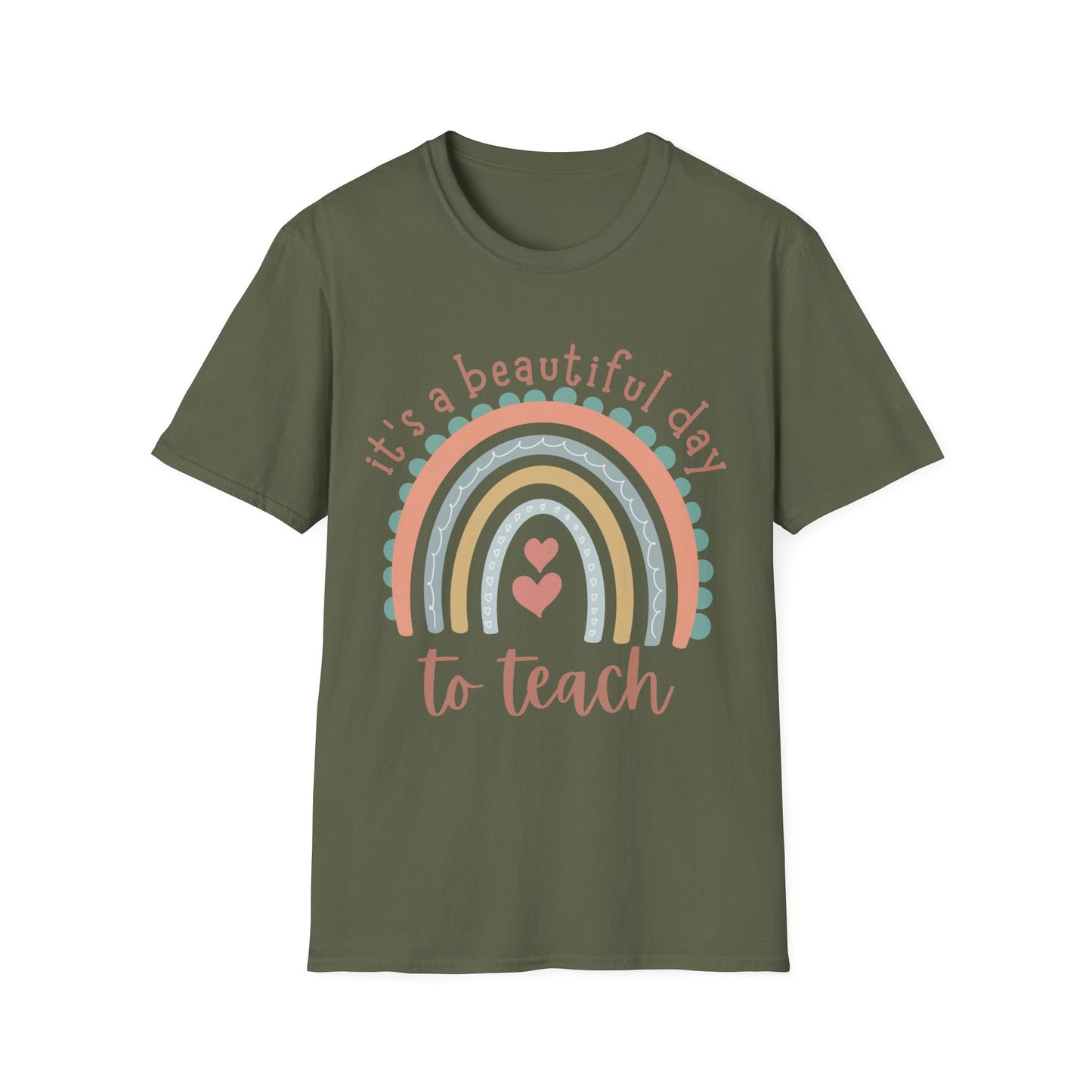 Its a beautiful day to teach Softstyle T-Shirt