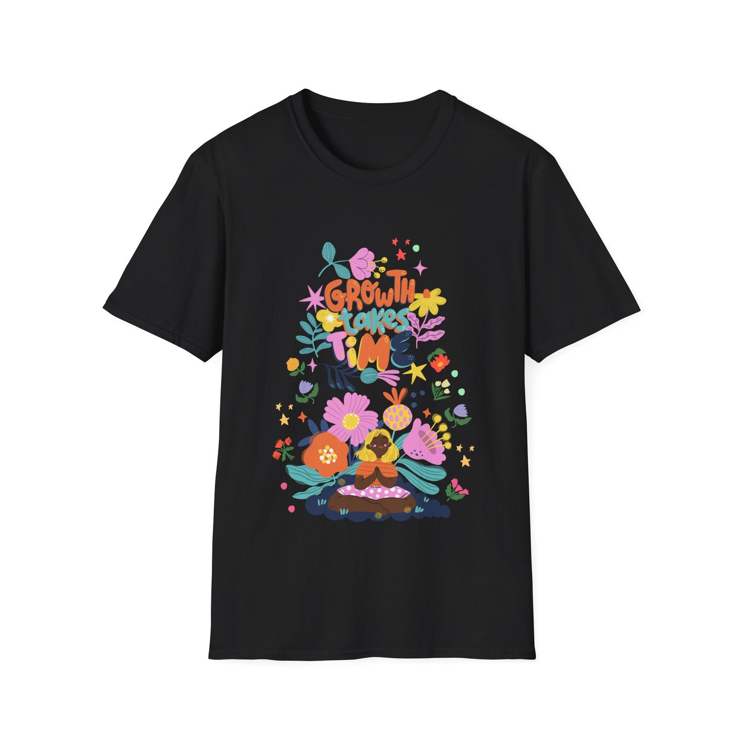 Growth Takes Time Softstyle T-Shirt