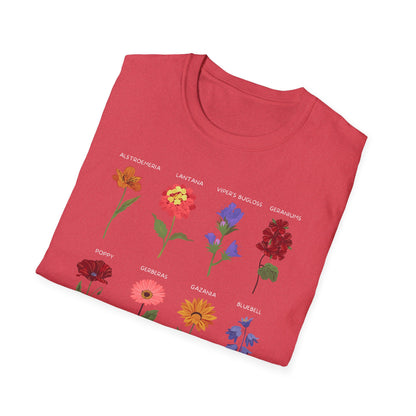 Floral pattern Softstyle T-Shirt