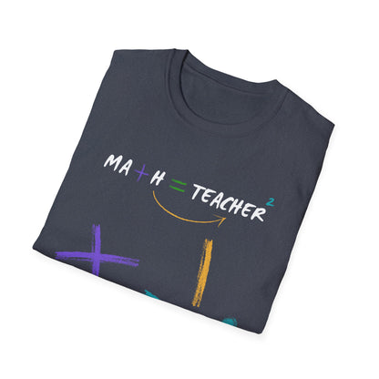 Math teacher Softstyle T-Shirt