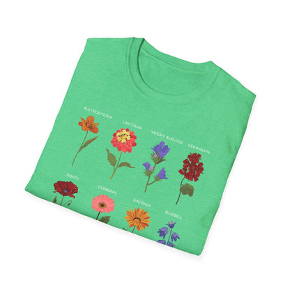 Floral pattern Softstyle T-Shirt