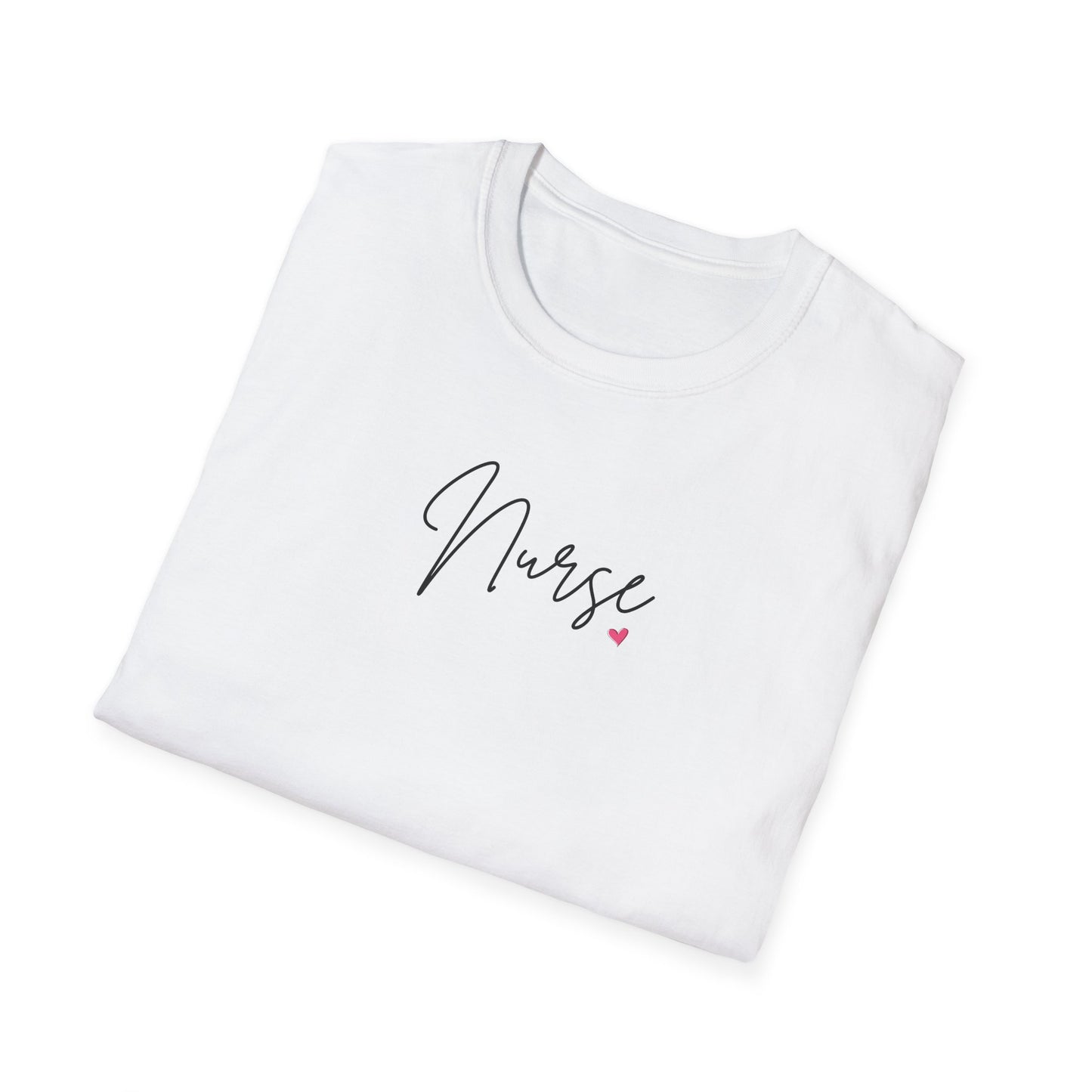 Nurse text Softstyle T-Shirt