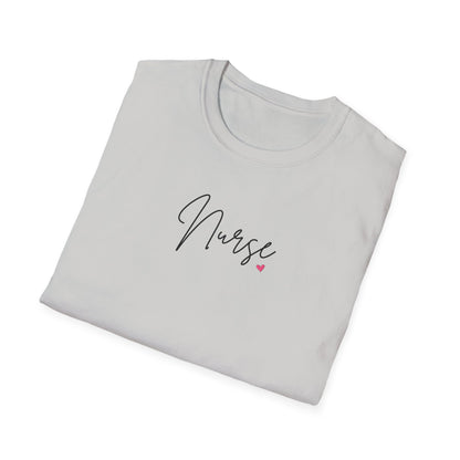 Nurse text Softstyle T-Shirt