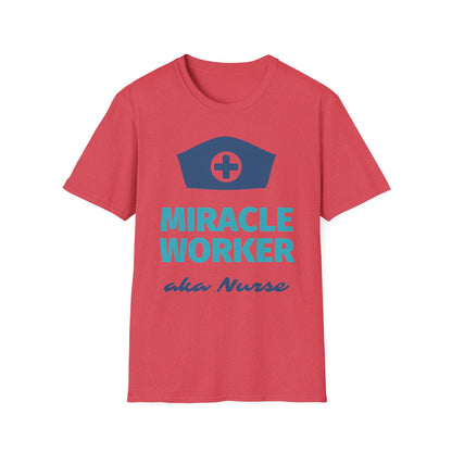 Miracle worker aka nurse Softstyle T-Shirt