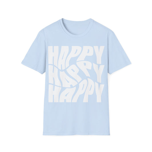 Happy Typography T-Shirt