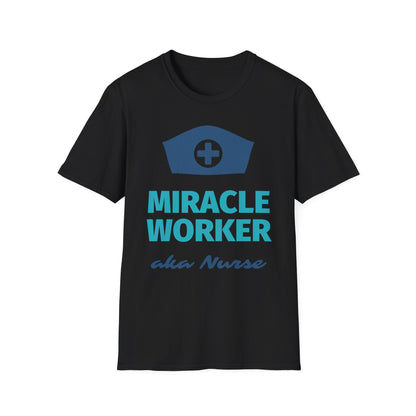 Miracle worker aka nurse Softstyle T-Shirt